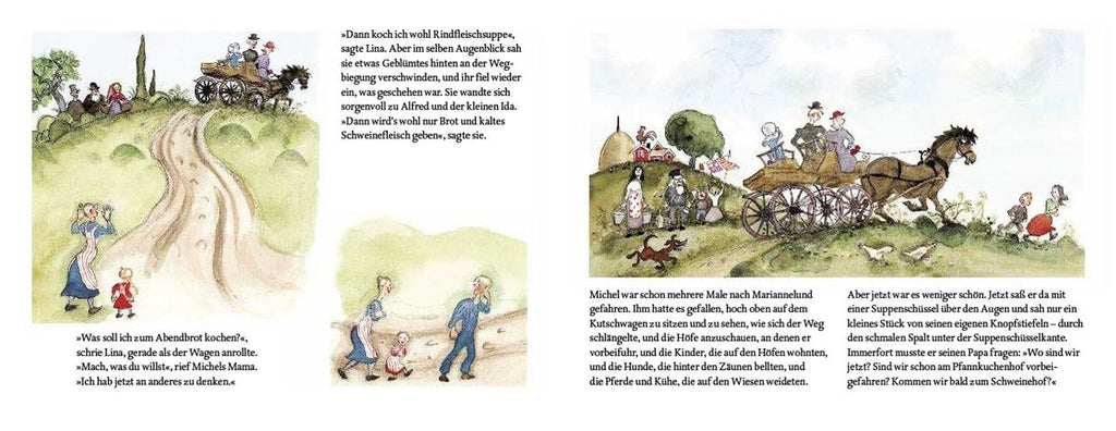 Als Michel den Kopf in die Suppenschüssel steckte, Bild von Björn Berg