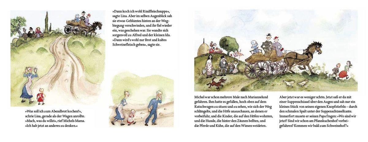 Als Michel den Kopf in die Suppenschüssel steckte, Bild von Björn Berg