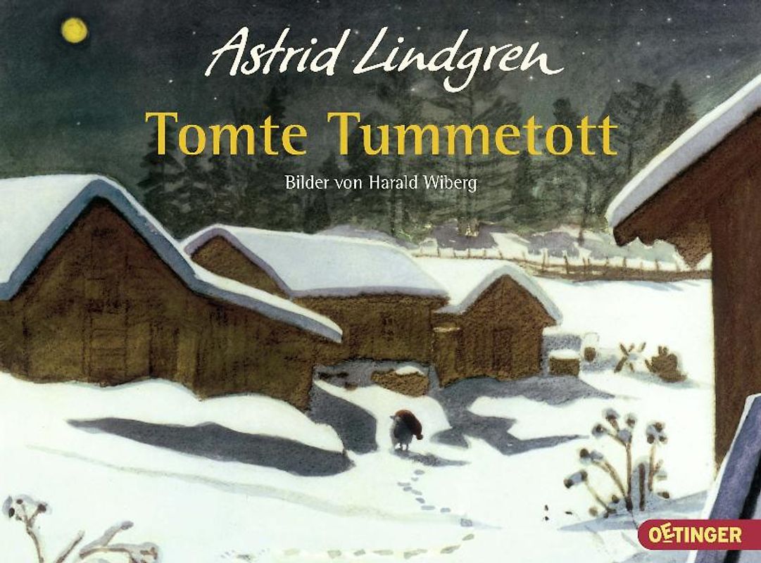 Bilderbuch Tomte Tummetott von Astrid Lindgren, Taschenbuch, Cover