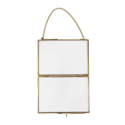 Bilderrahmen aus Glas & Eisen