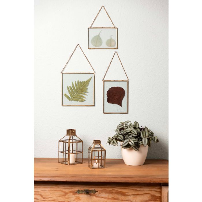 Bilderrahmen aus Glas & Eisen