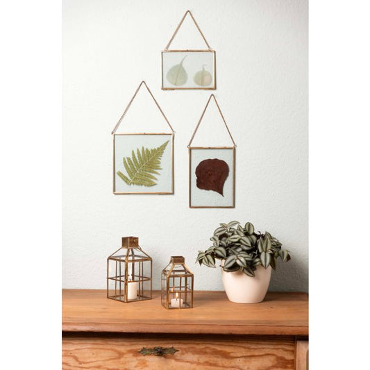 Bilderrahmen aus Glas & Eisen