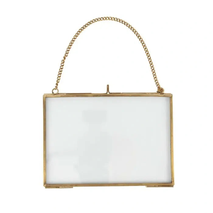 Bilderrahmen aus Glas & Eisen