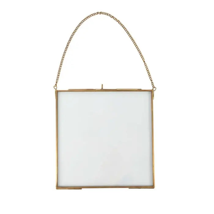 Bilderrahmen aus Glas & Eisen