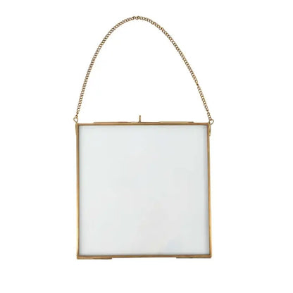 Bilderrahmen aus Glas & Eisen