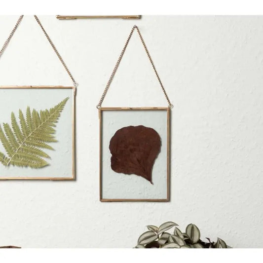 Bilderrahmen aus Glas & Eisen