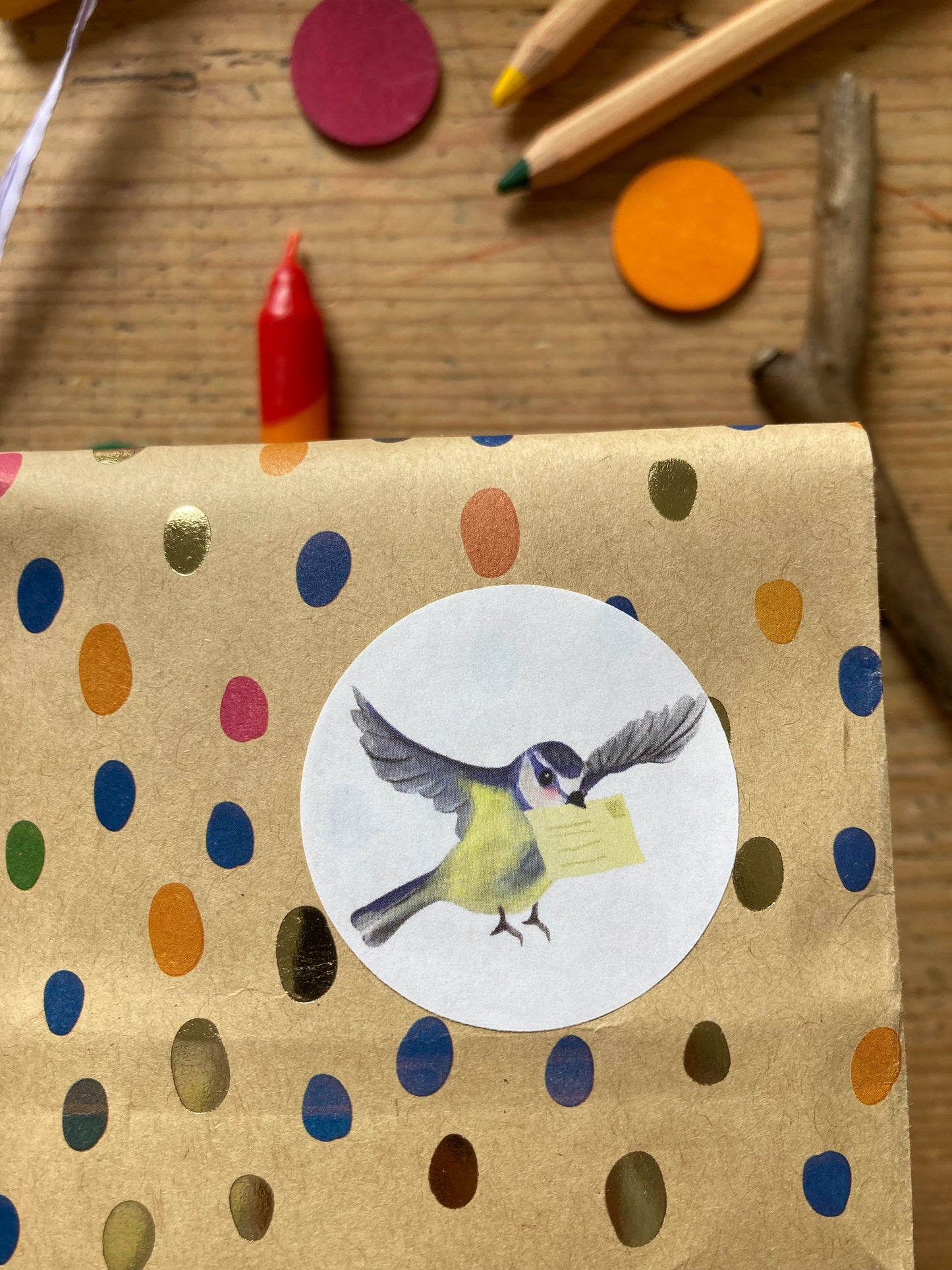 Aufkleber Vogel 12er