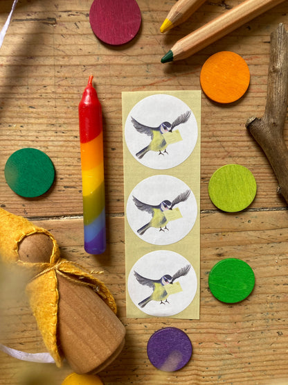 Aufkleber Vogel 12er