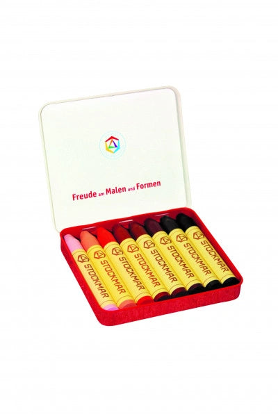 Stockmar 8 Stifte - Farben der Welt im Blechetui