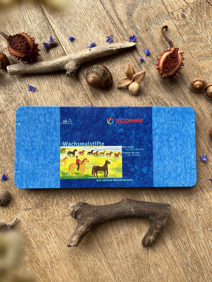 Stockmar 16 Stifte im Blechetui