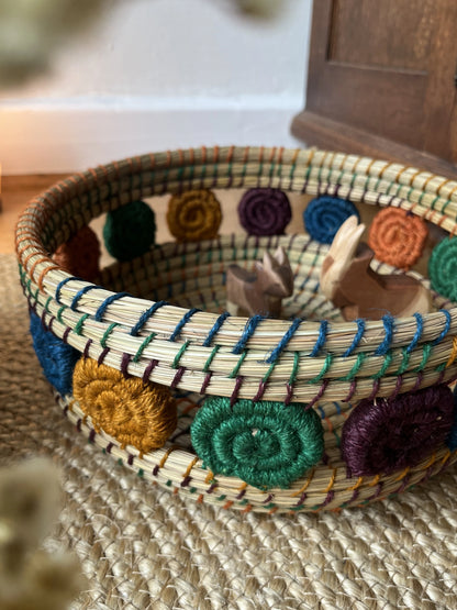 Körbe "Blumen" 2er-Set