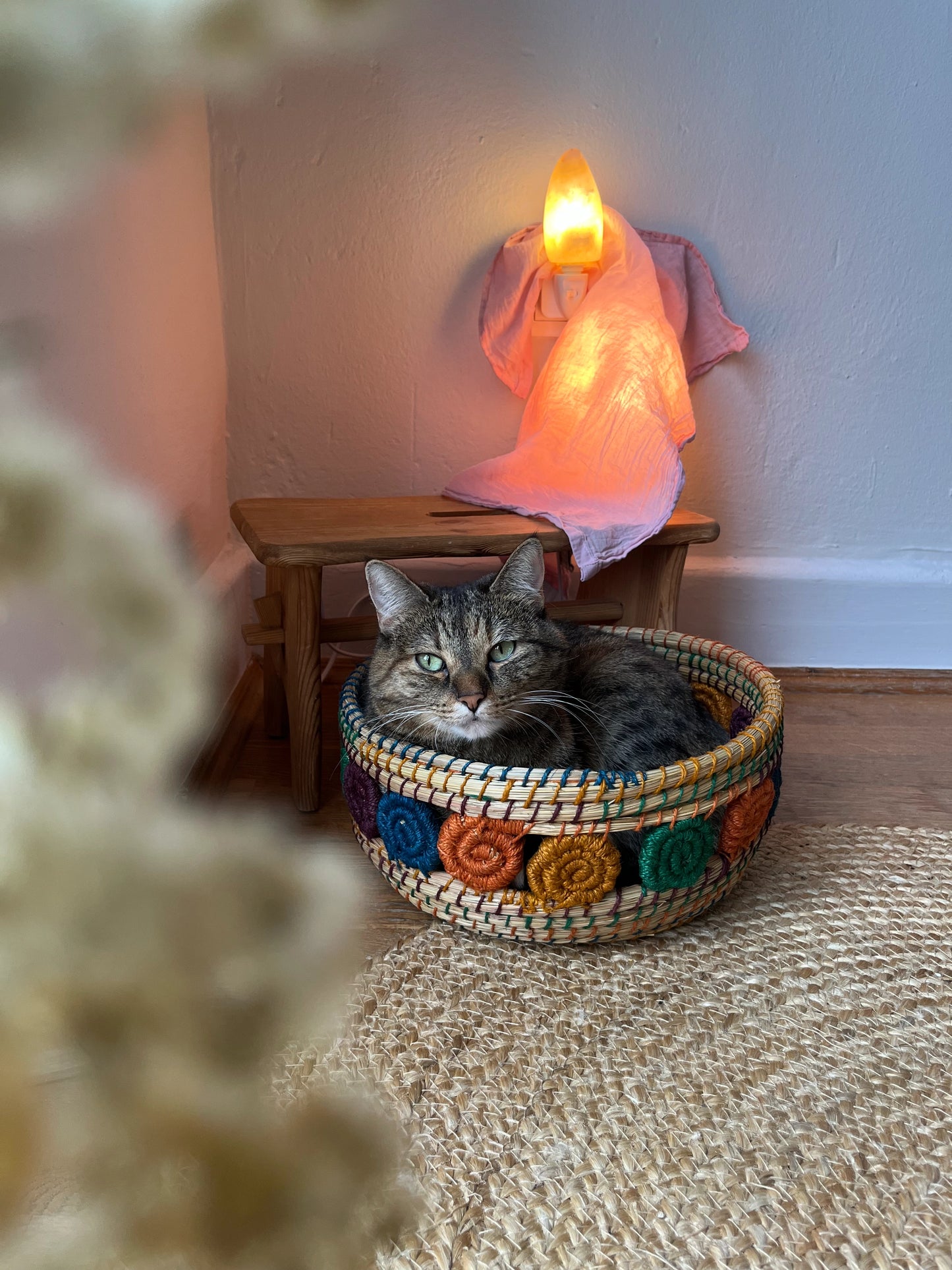 Körbe "Blumen" 2er-Set