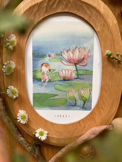 Monatskarten Blumen - Set von Stefanie Messing