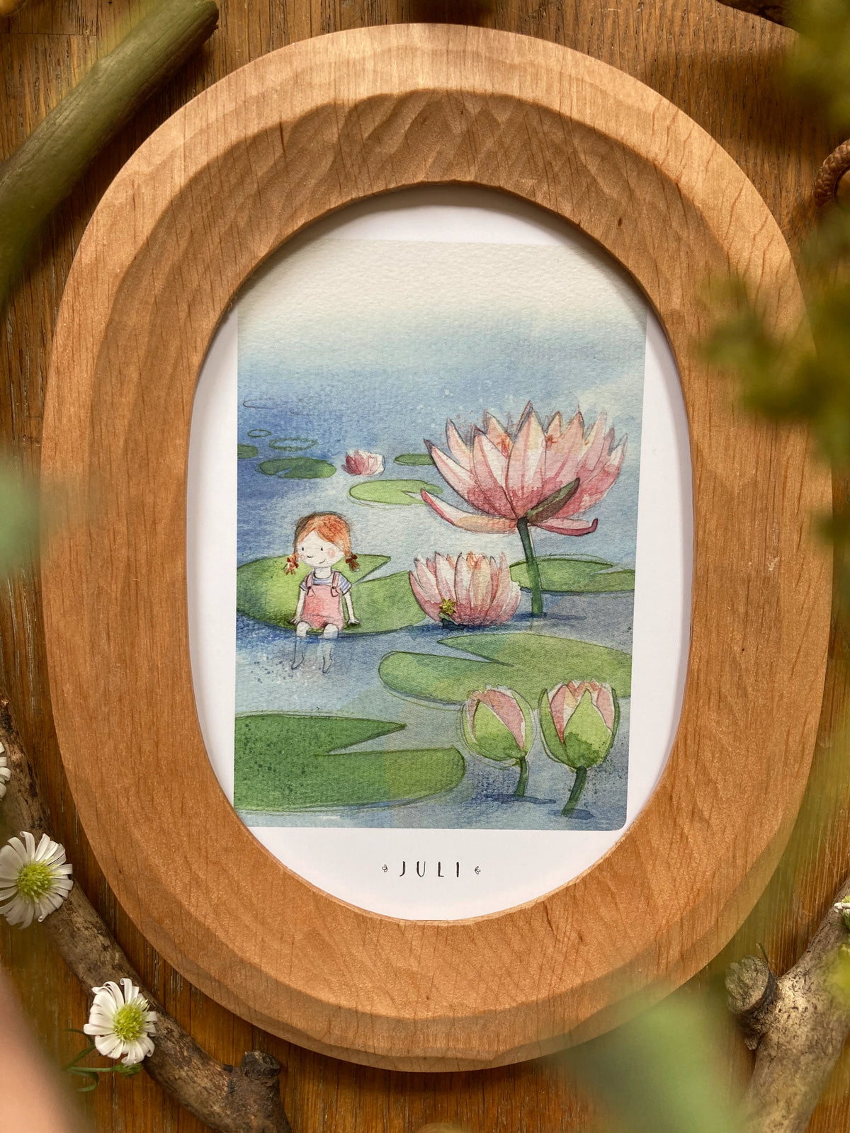 Monatskarten Blumen - Set von Stefanie Messing