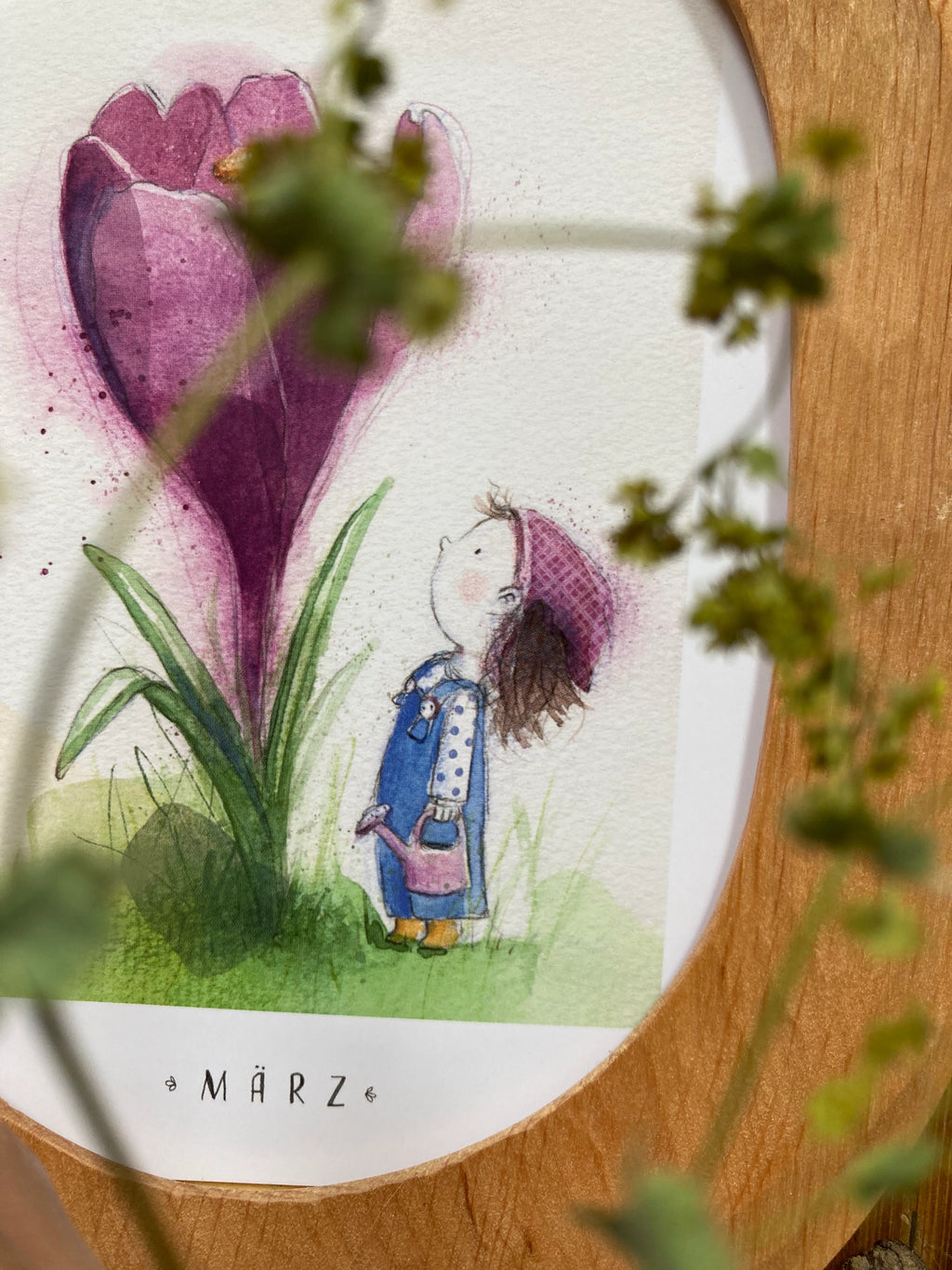 Monatskarten Blumen - Set von Stefanie Messing