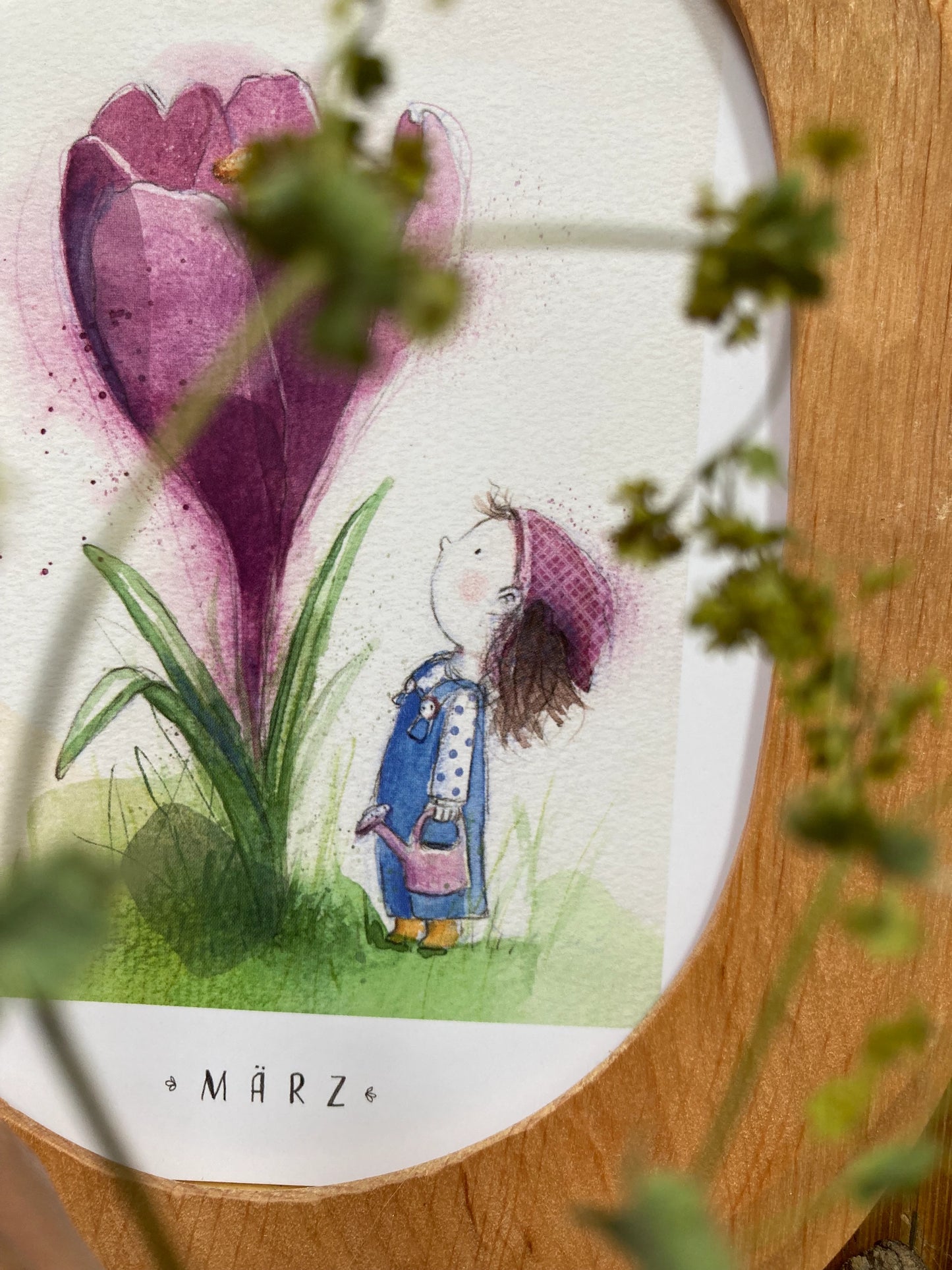 Monatskarten Blumen - Set von Stefanie Messing