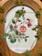 Monatskarten Blumen - Set von Stefanie Messing