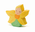 Ostheimer Blumenkind Sonnenblume, Holzfigur mit gelben Blütenblättern