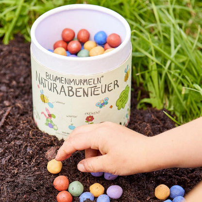 Blumenmurmeln Naturabenteuer, 100er Dose