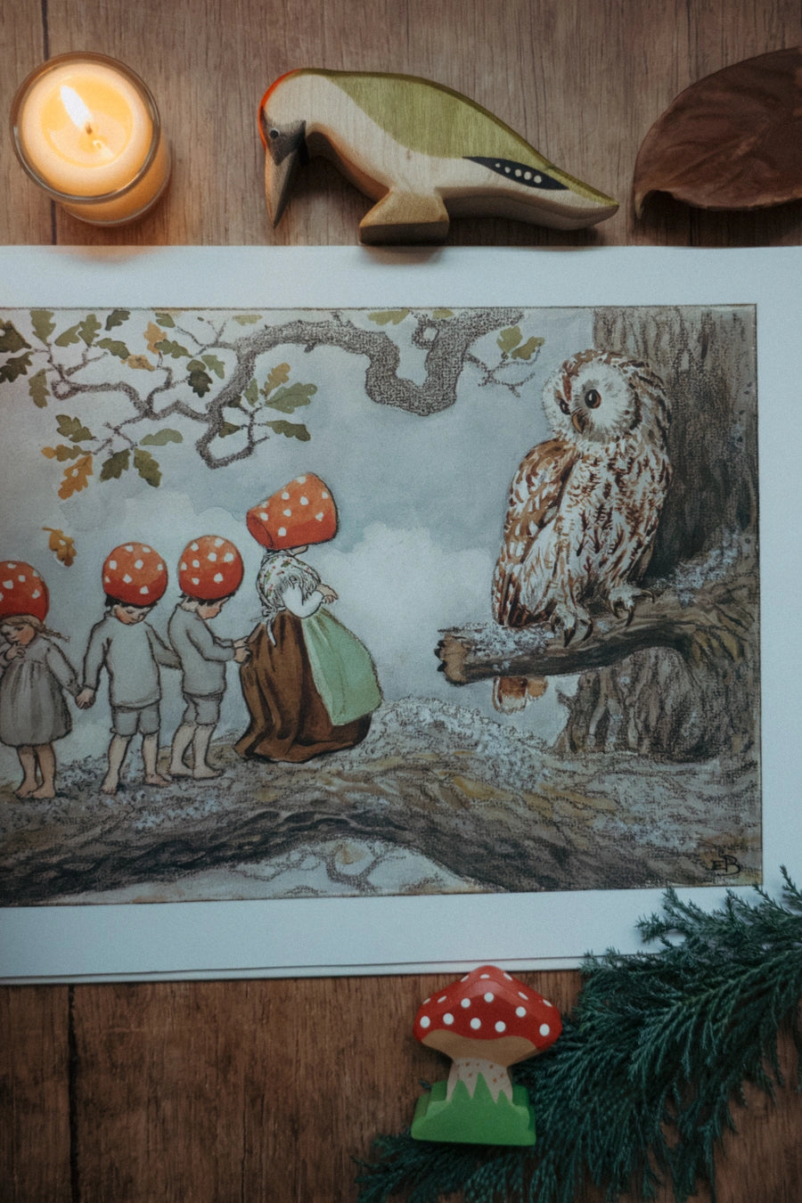 Die Wichtelkinder - Elsa Beskow - 2. Hand