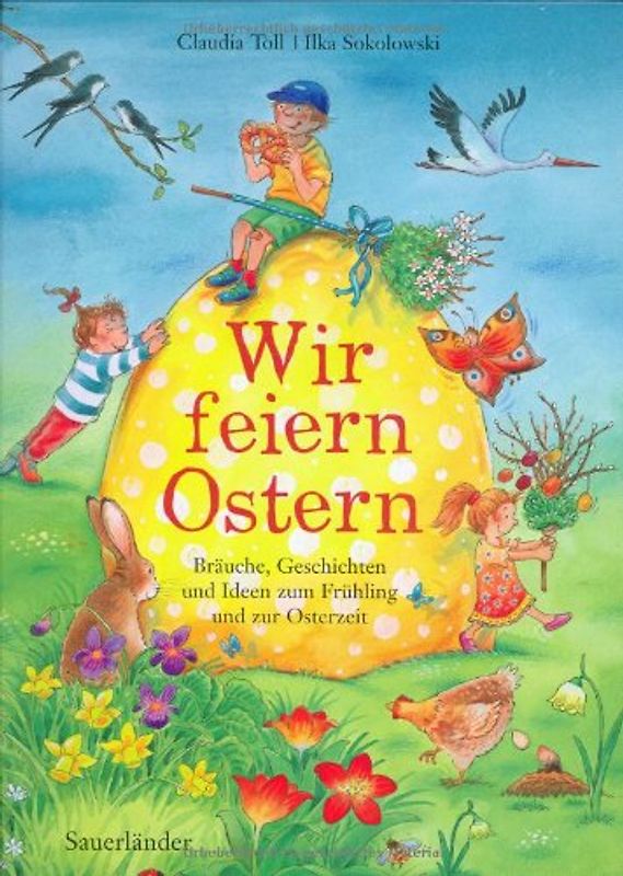 Buch Wir feiern Ostern von Ilka Sokolowski und Claudia Toll, Cover