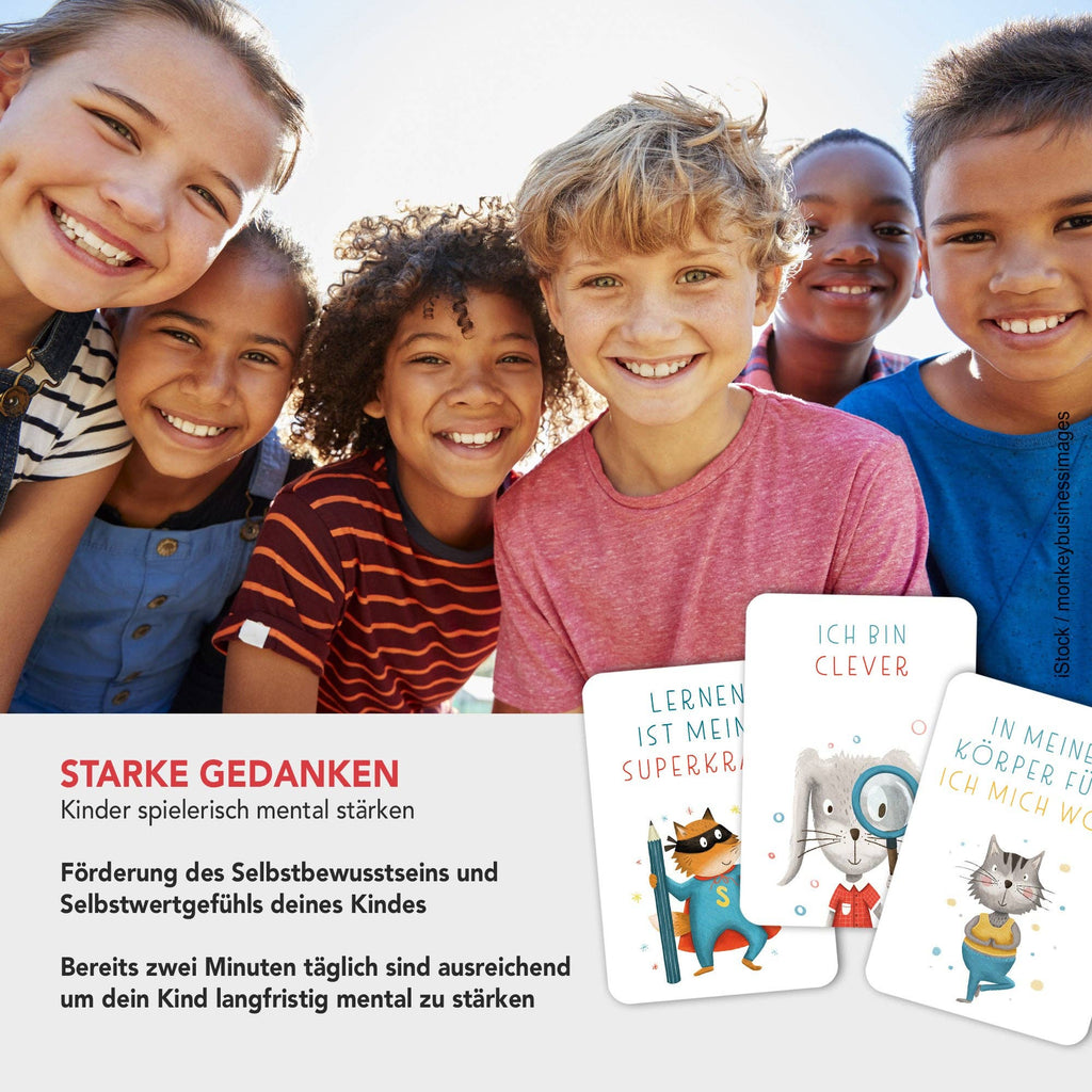 Affirmationskarten Starke Gedanken für Kinder von Rüsselfuchs