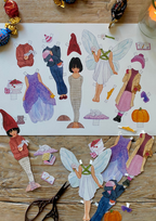 Ankleidepuppe Mona von Tall Hat Tales