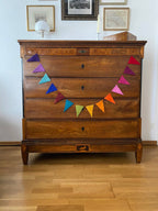 Wimpelkette Regenbogen aus Filz von Nacha Interior, 190 cm