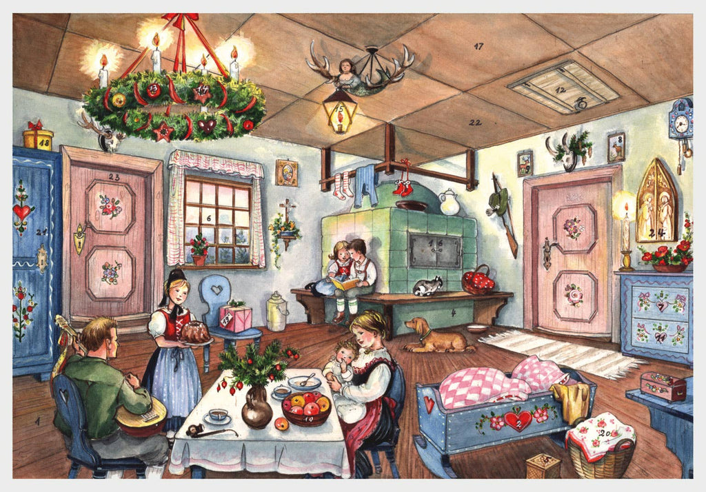 Adventskalender In der Stube von Sellmer A4