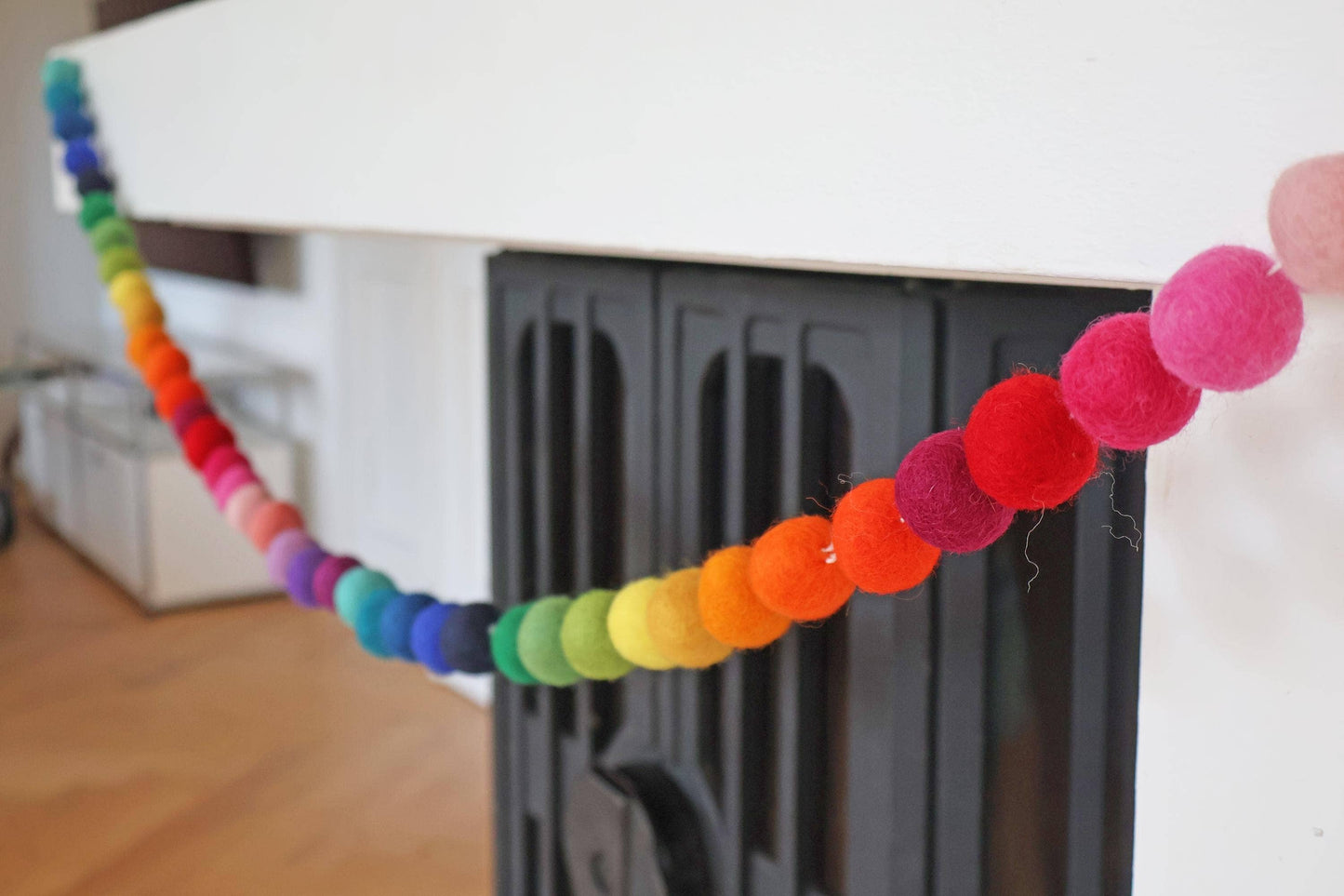 Regenbogen-Girlande für Kindergeburtstag und Partydekoration
