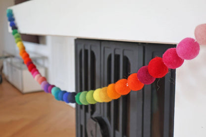 Regenbogen-Girlande für Kindergeburtstag und Partydekoration