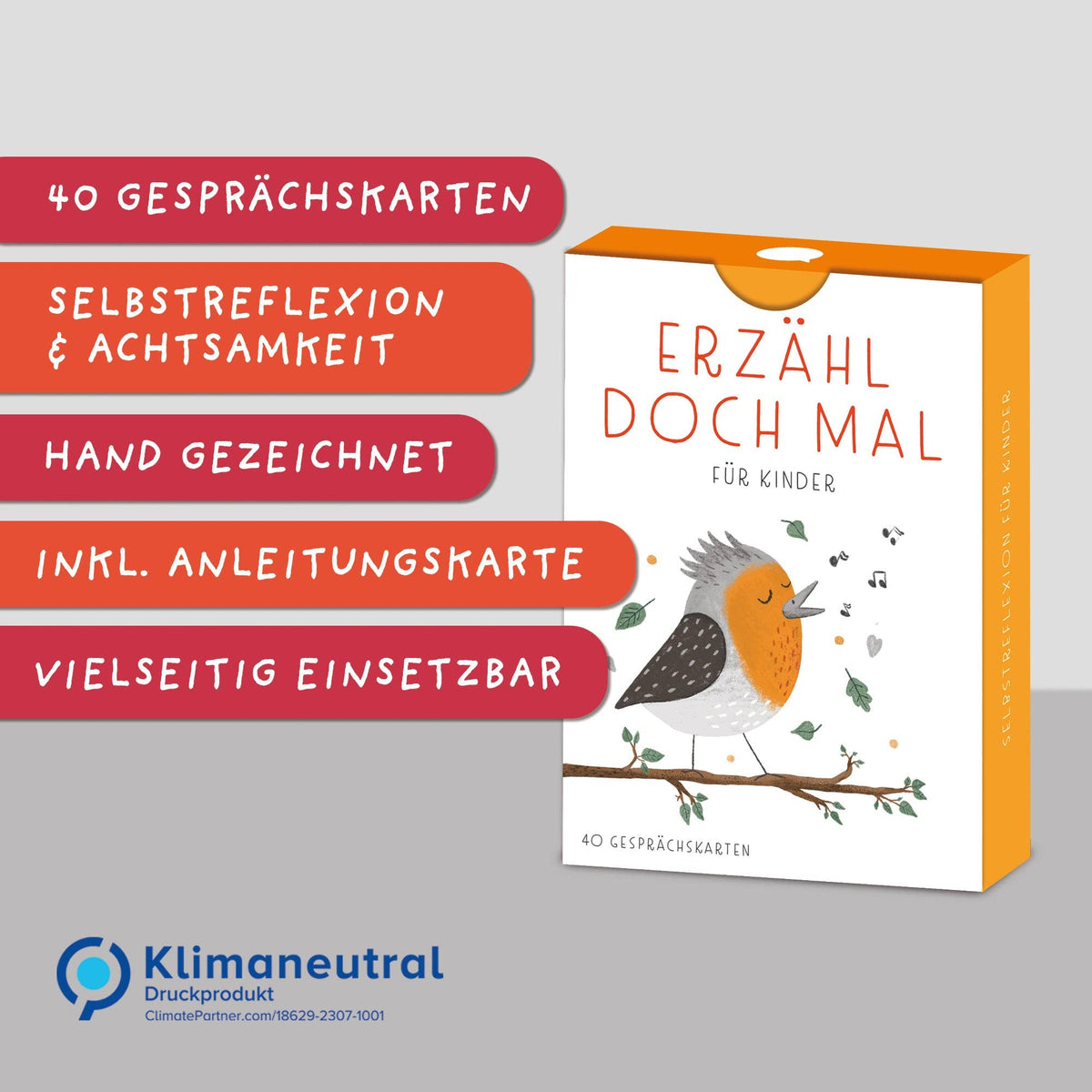 Gesprächskarten Erzähl doch mal für Kinder von Rüsselfuchs