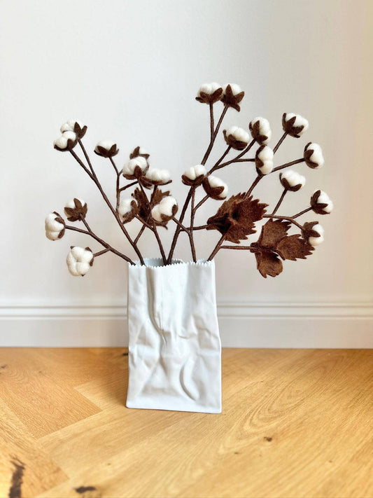 Filzdekoration - Herbstzweig