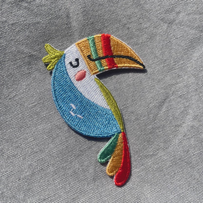 Bügelbild - Tucan