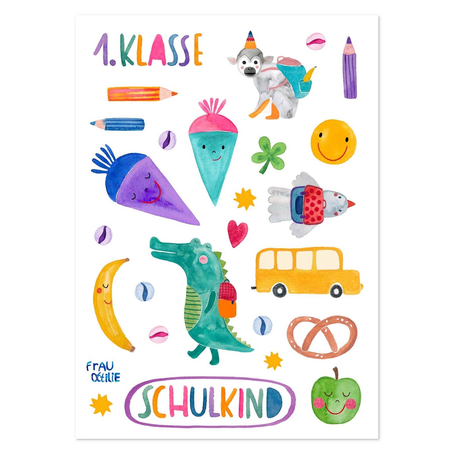 Kindertattoos - Einschulung (neue Version)