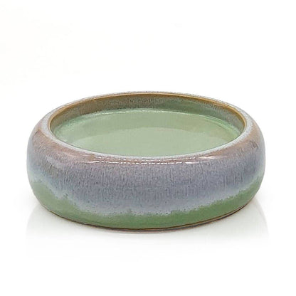 Kerzenteller groß, türkis