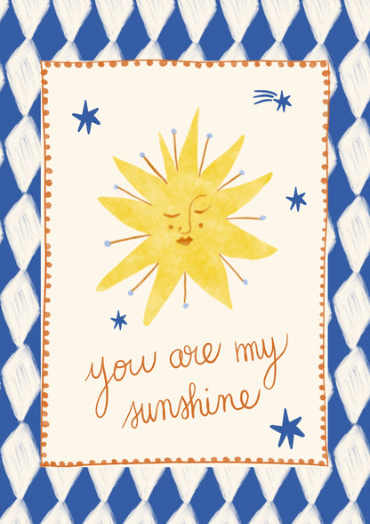 Print - You are my sunshine