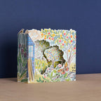 Obstgartenparzelle - 3D Karte mit Umschlag