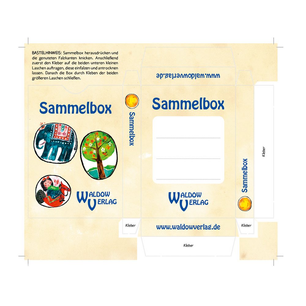 Sammelbox für Bestimmungskarten & Aufkleber