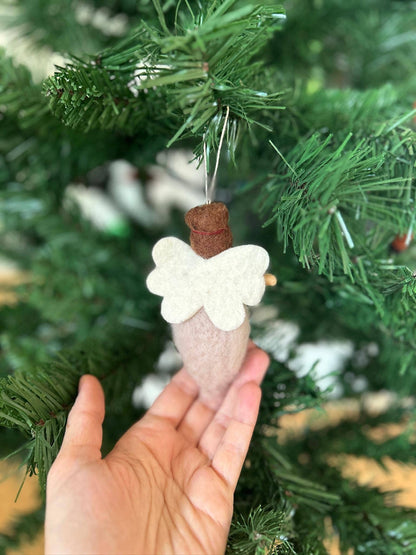 Filzanhänger - Engel Weihnachten