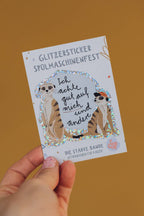 Glitzersticker Erdmännchen von Liesels Wicht, Ansicht 2