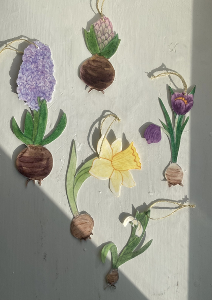 Bastelbogen - Frühlingsblumen