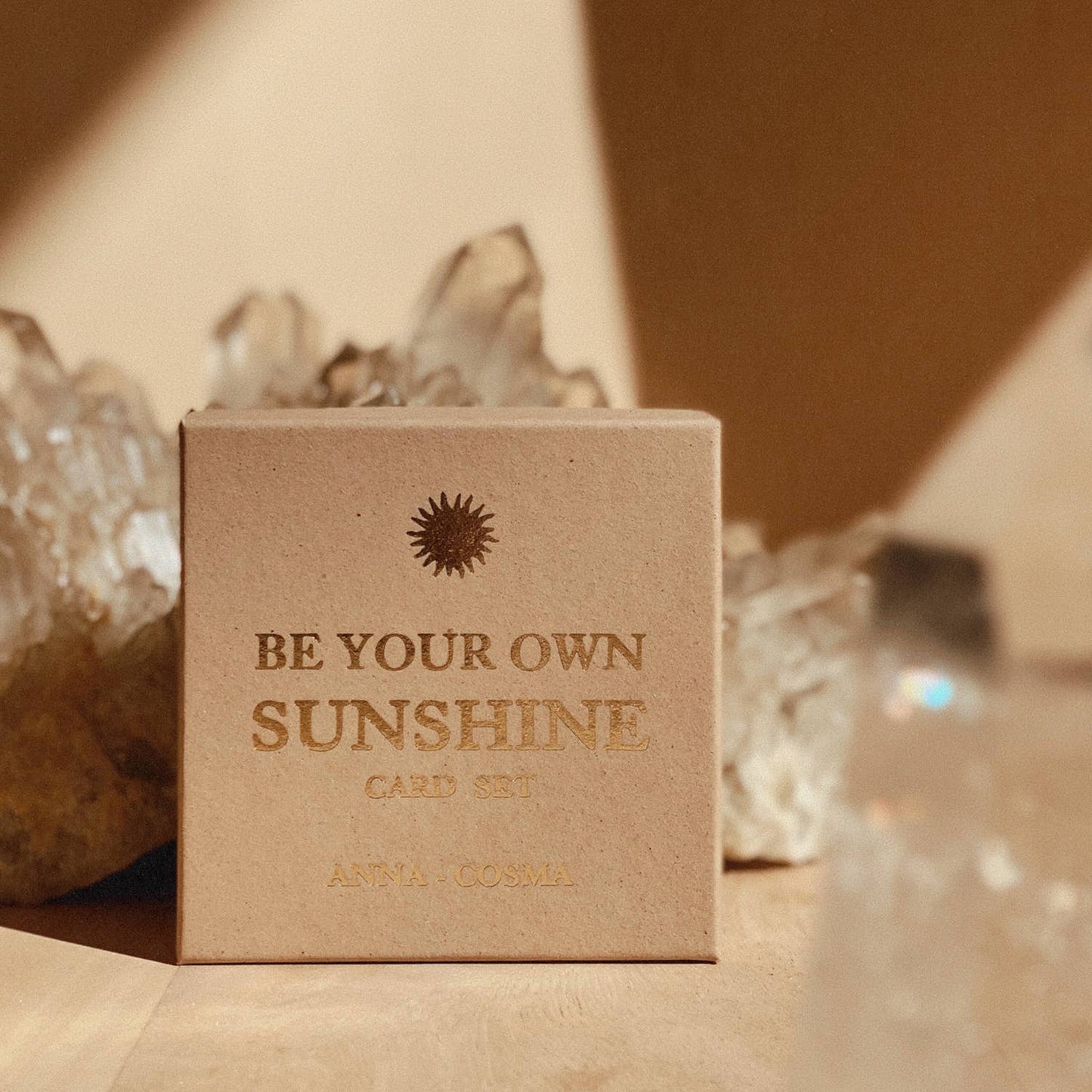 Be your own sunshine - Kartenset - 15 Karten mit Affirmationen
