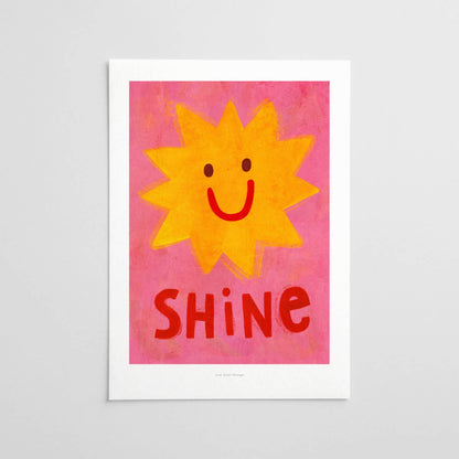 Shine - Kunstdruck A5