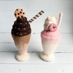 Milchshake mit Schokokeksen aus Filz von Sewing Seeds Play