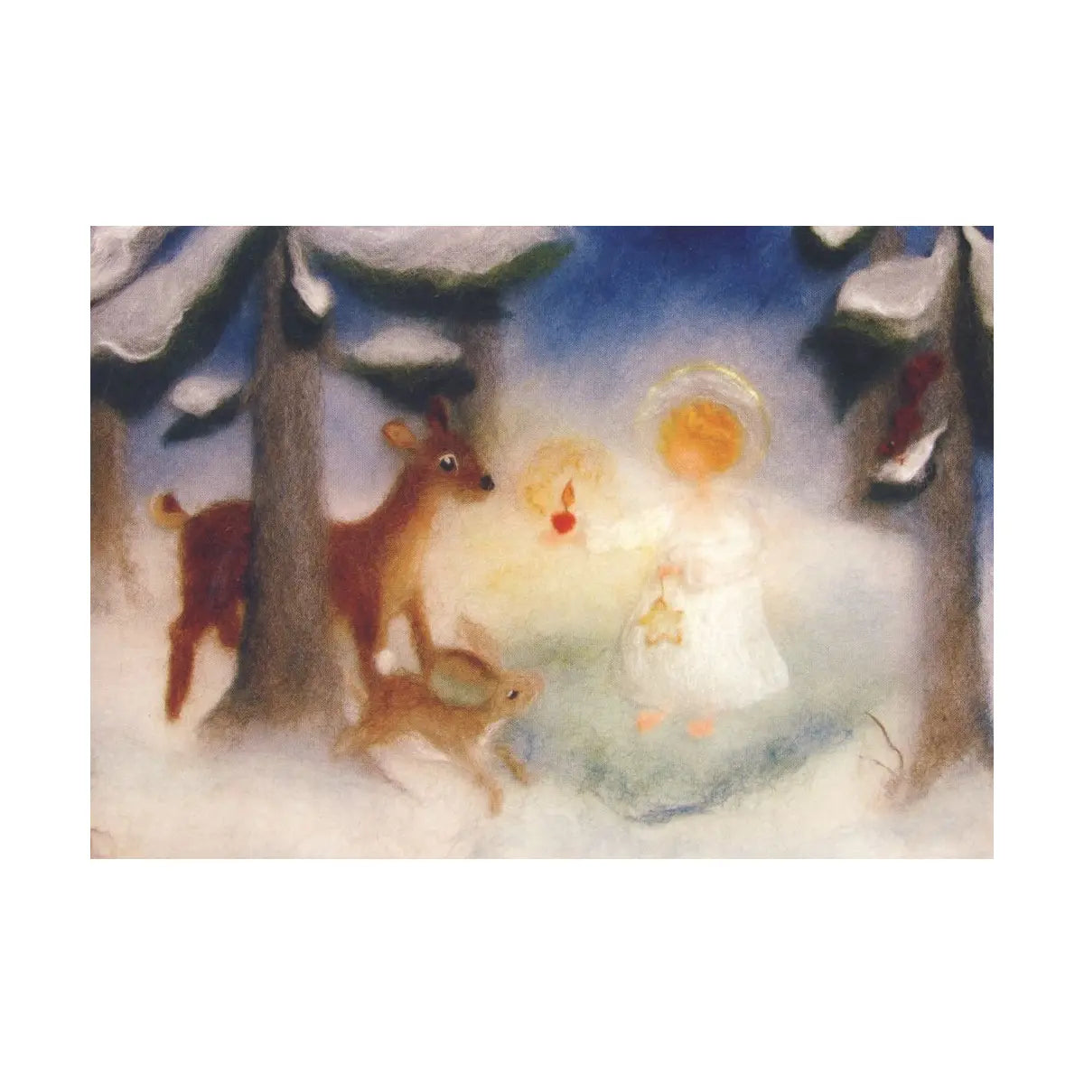Christkind im Wald