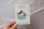 Mini-Bügelbild Rochen „Meine Ruhe ist eine großartige Stärke.“ von Liesels Wicht auf A7-Kärtchen