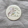 Button Auf in die Schule Maus von Hannahs Firlefanz