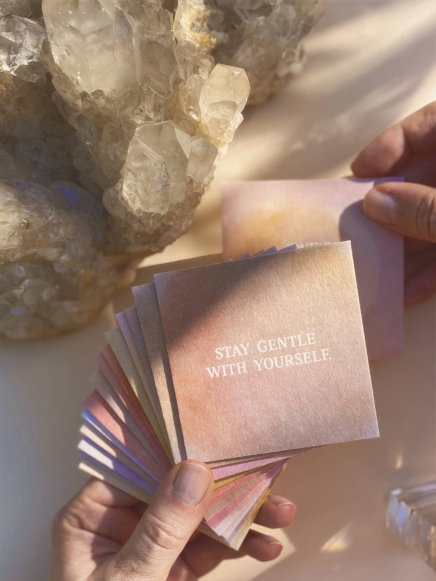 Be your own sunshine - Kartenset - 15 Karten mit Affirmationen