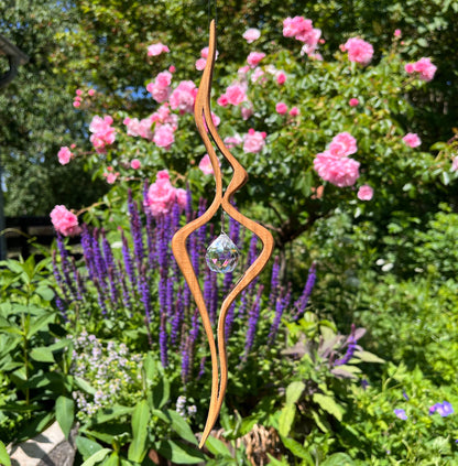 Fensterschmuck - Wunderschöne mit Regenbogen-Kristall